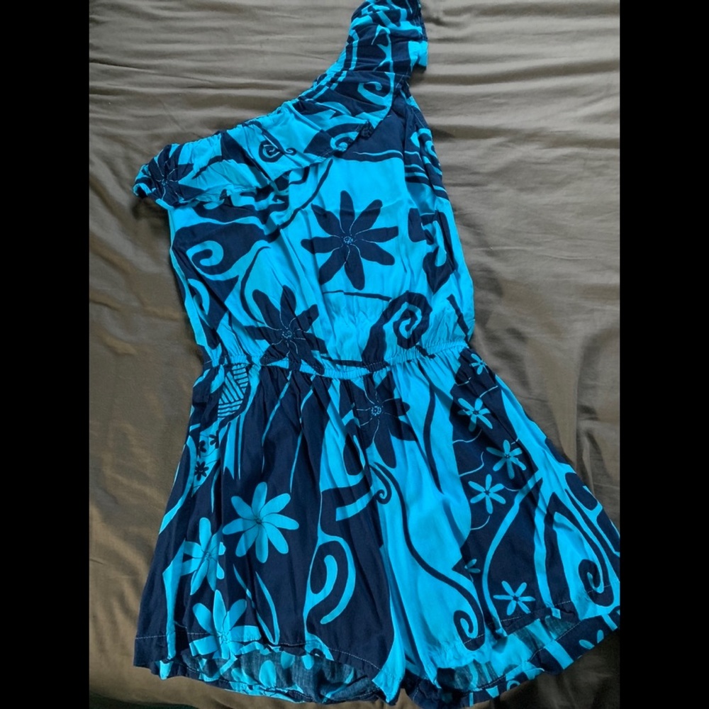 Wahine Toa one shoulder Romper